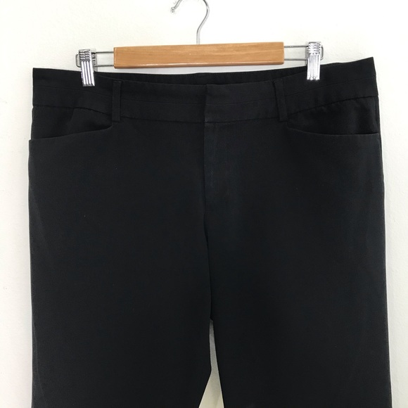 Michael Kors Black High Rise Straight Dress Pant - Picture 3 of 7